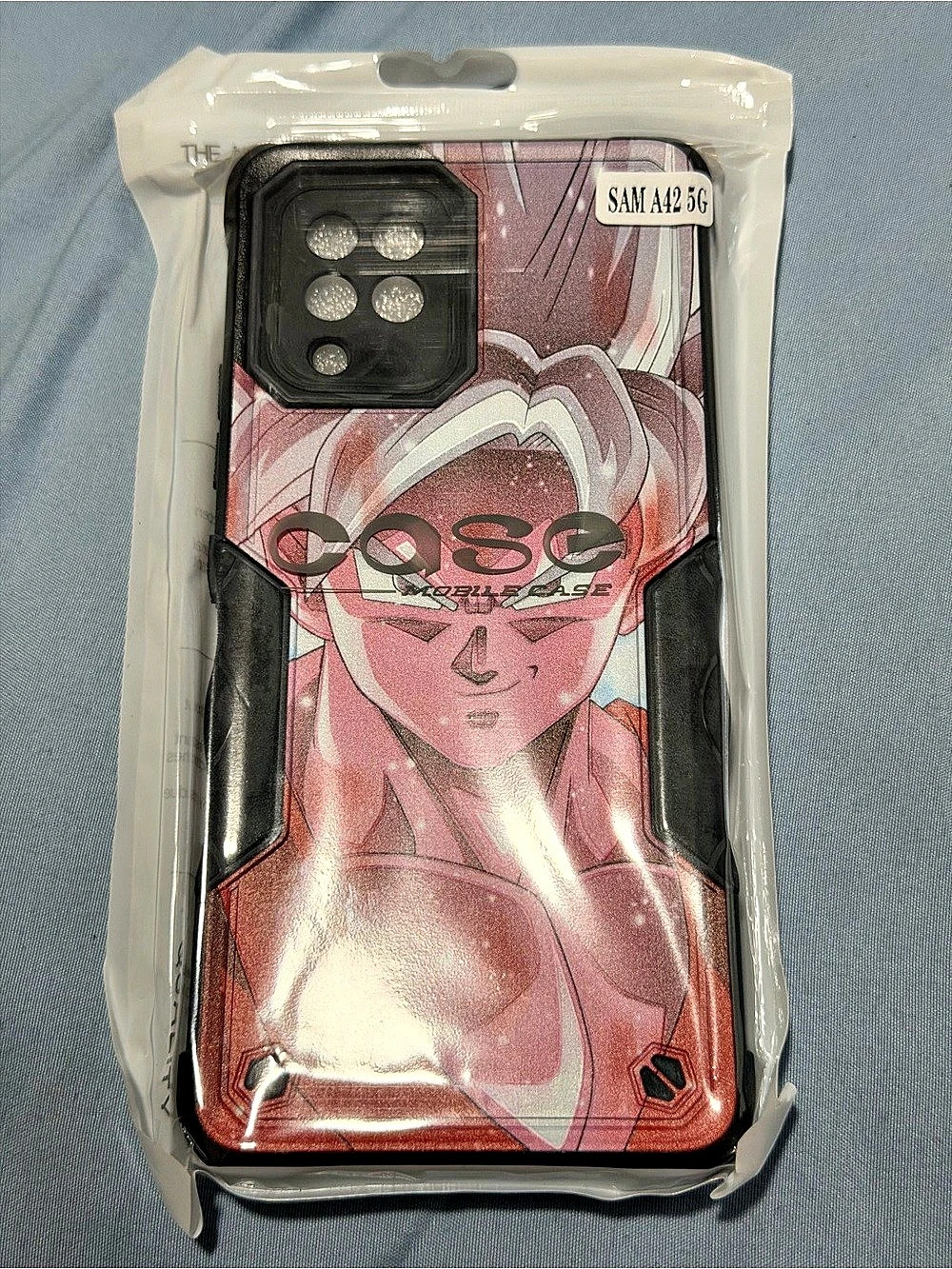 Cose Anime Character Phone Case Pink & Black